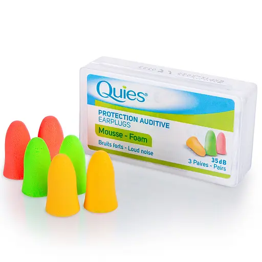 Пінні беруші для сну Quies 3 пари SNR 35 дБ (1103-02) - фото 2