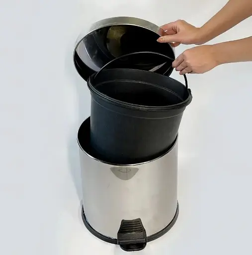 Ведро для мусора с педалью Mertinox 20 л 4501.3135S.430.20  - фото 2