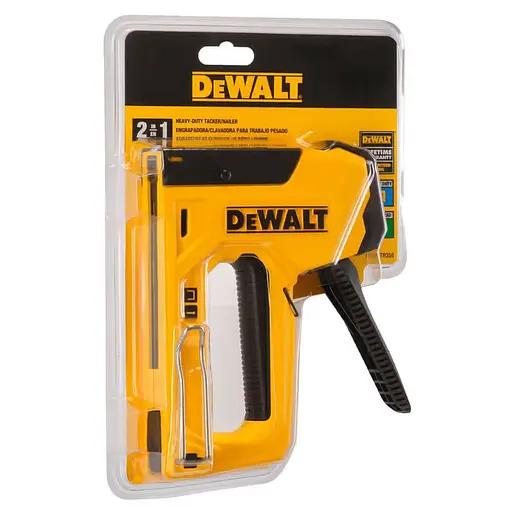 Степлер DeWalt Heavy Duty для скоб типу G 6-14 мм та цвяхів типу J 12, 15 мм (DWHTTR350-0) - фото 7