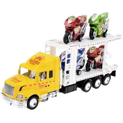 Игрушечный грузовик с платформой для машинок IM77C