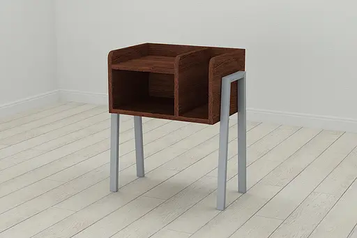 Тумба модульна Ferrum-decor Амелі 540x450x320 сірий ДСП Венге 16 мм (FRD-105499) - фото 3