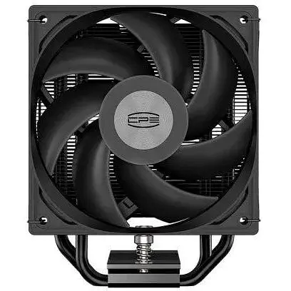 Кулер для процесора Pccooler RT400 чорний алюміній/мідь 1x120 мм для Intel 1851/1700/1200/115x AMD AM5/AM4 висота 148 мм - фото 1