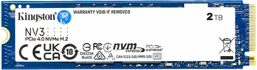 SSD M.2 накопичувач Kingston NV3 2TB (SNV3S/2000G)