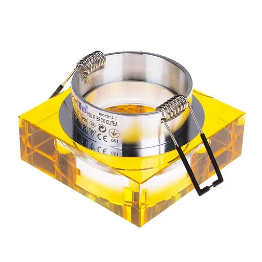 Светильник точечный Brille декоративный HDL-G189 CH CL/TEA MR16 L13-029 - фото 5