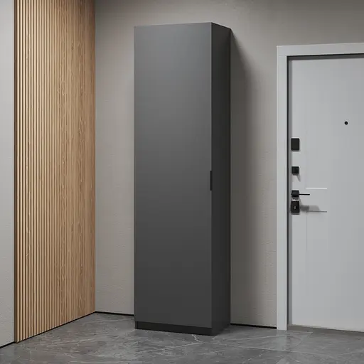 Шкаф пенал Vays с выдвижной вешалкой и полками M-42 - фото 4