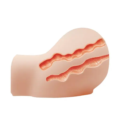 Мастурбатор с вибрацией Crazy Bull Vagina And Anal Busty Butt (телесный) - фото 7