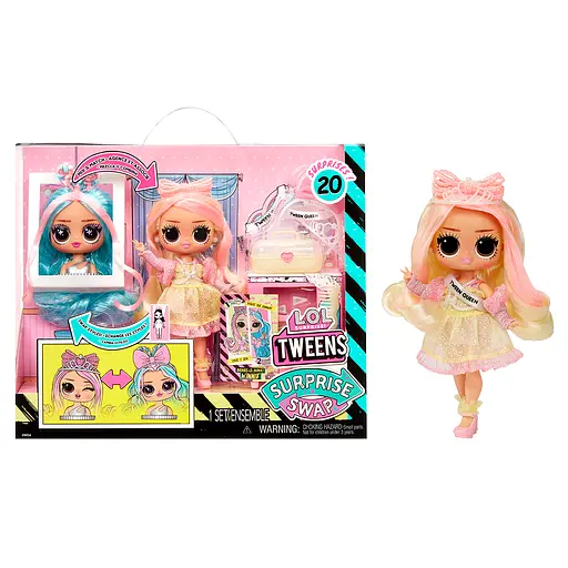 Ігровий набір з лялькою L.O.L. SURPRISE! Tweens Surprise Swap Вінні Вейвз, з аксесуарами