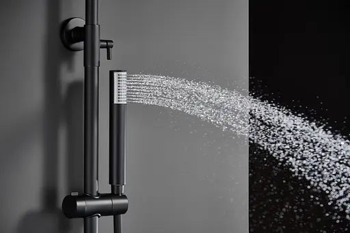 Душова система Imex Monza чорний матовий BDM039/NG, Чорний матовий - фото 4