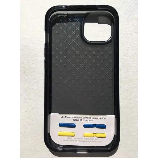 Оригинальный противоударный силиконовый чехол Tech21 Evo Check для iPhone 13 (6.1") Smokey Black (T21-8923) - фото 7