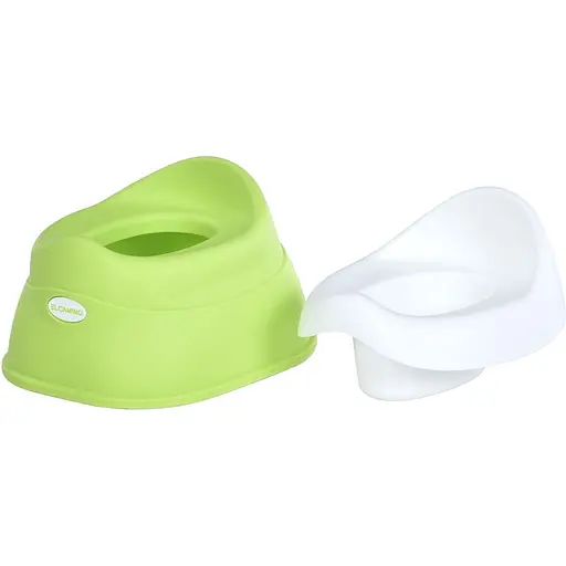Детский горшок El Camino ME 1153 Basic Potty Mix Green с съемным контейнером - фото 3