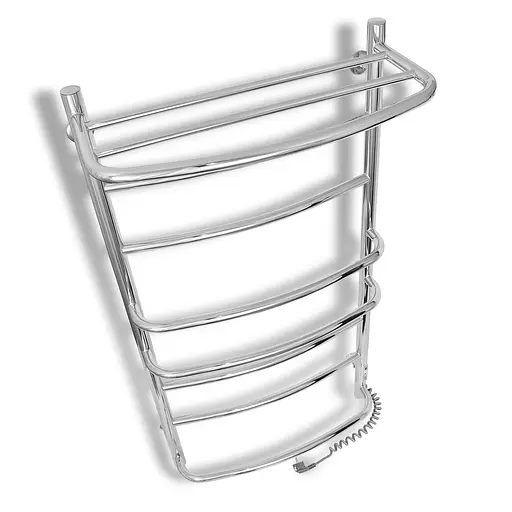 Электрический полотенцесушитель Laris Еврофлеш П8 500x1000 с полкой Е правый S 73207613, Хром, Правое, Электронный - фото 3