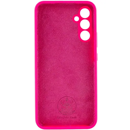 Чохол Lakshmi Silicone Cover Full Camera AAA для Samsung Galaxy S24+ Рожевий/Barbie pink - фото 3