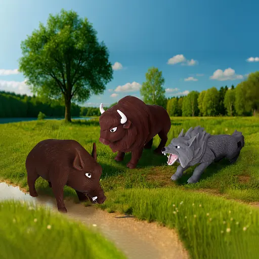 Стретч-игрушка в виде животного Животные Украины Sbabam 1/CN25 игрушка-сюрприз - фото 7