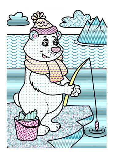 Водні розмальовки. Кабанчик у зимовій казці 9789669479822 - фото 2