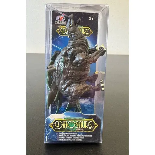 Фігурка Dino Toys Стегозавр 100А фіолетово-зелена (Q9899-100A) - фото 6