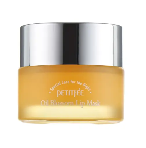 Маска для губ Вітамін Е-Обліпиха Oil Blossom Lip Mask Sea Buckthorn oil Petitfee & Koelf 15 г - фото 1