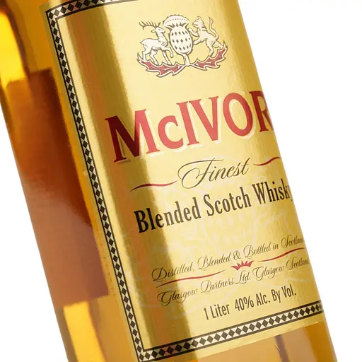 Віскі McIvor Finest Blended Scotch Whisky 40% 1 л - фото 5