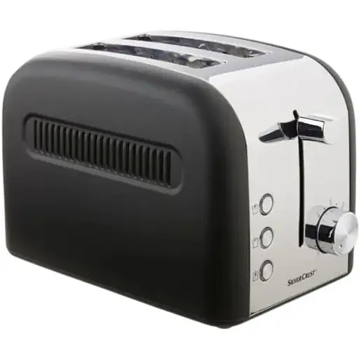 Тостер Silver Crest STS 850C1 850W Black + 7 режимов обжаривания - фото 1