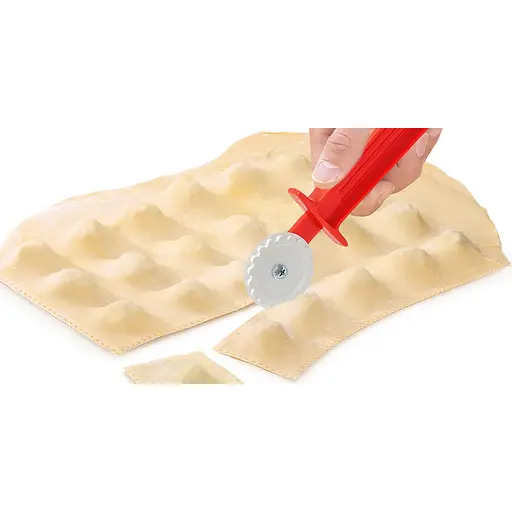 Ніж з'єднувальний для тіста (для вареників, пельменів, равіолі, пиріжків та чебуреків) 18 см Ø 4.7 см, Kitchette 86100 - фото 3