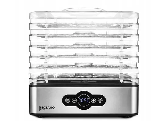Сушилка дегидратор для пищевых продуктов грибов и фруктов Mozano Dehydrator 400 Вт - фото 5