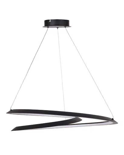 Подвесной светильник, люстра Goldlux 331106 Tango Led 1x44W 4000K 5300Lm IP20 Черный - фото 3