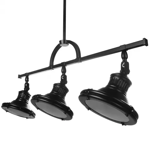 Люстра Brille лофт підвісна E27 60W BK (BL-162S/3) - фото 5