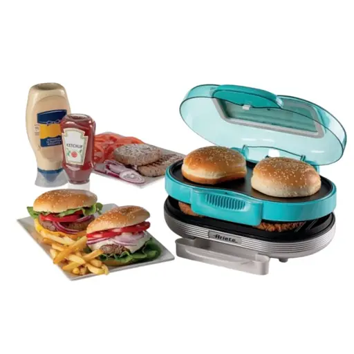 Бутербродница Ariete 2505 HAMBURGER BLUE (6899002) - фото 3