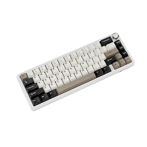 Клавиатура Attack Shark X66 RGB White Cheese - фото 2