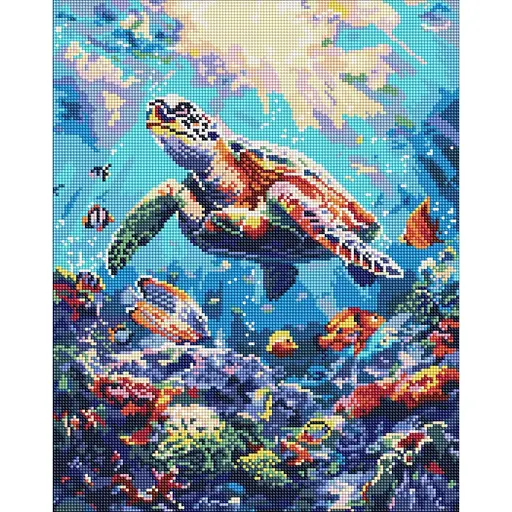 Алмазная мозаика Морское спокойствие AMO8099, 40х50 см