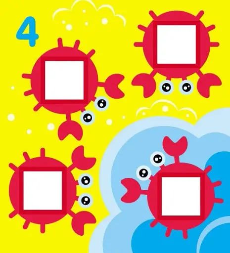 Мозаїка з наліпок. Квадратики. Для дітей від 3 років - фото 4