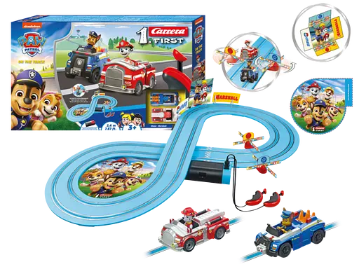 Гонка детская «Щенячий патруль» Чейз и Маршалл Carrera 20063056 - фото 2