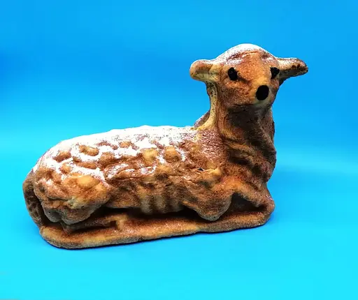 Форма алюмінієва великодня "Баранчик" для випічки святкового цільного кексу баранчика 18х14.5х8 см, Ласунка 84077 - фото 10