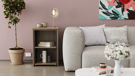 Стіл-тумба трансформер Смарт 2/1 Ferrum-decor 750x1450x500 Чорний метал ДСП Дуб Сонома Трюфель 16 мм (FRD-105099) - фото 5