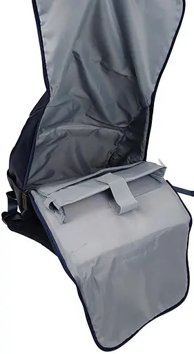 Женский городской рюкзак с вертикальной загрузкой 14L синий LS sum0028839 - фото 6