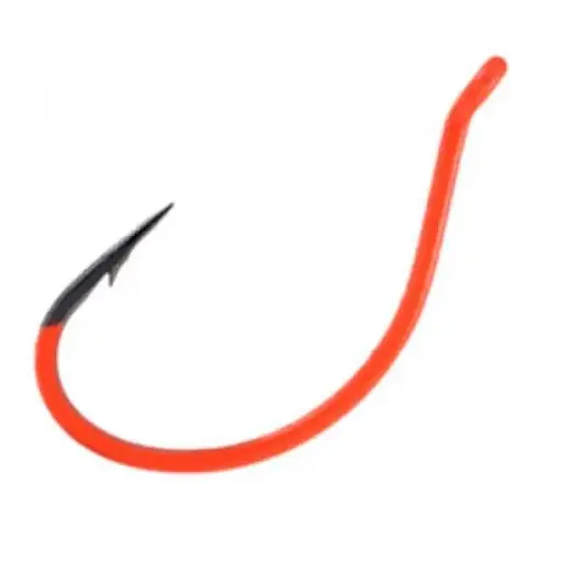 Гачок BKK для дроп шота DSS-Worm UVO 1/0, 6 шт. (1102-A-ES-8344)
