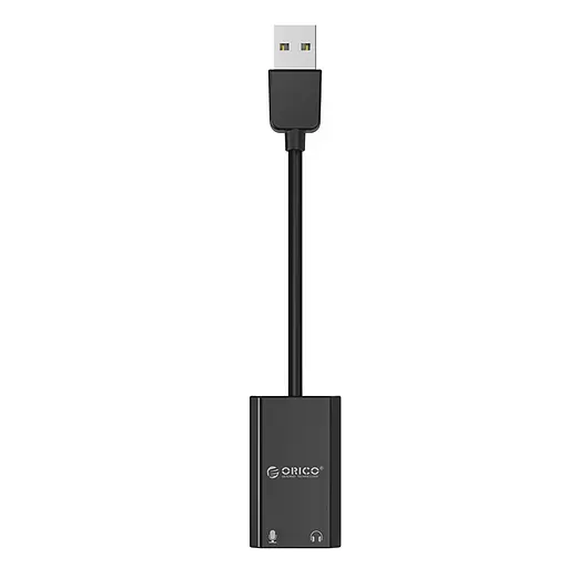 Зовнiшня звукова карта USB ORICO SKT2-BK - фото 1