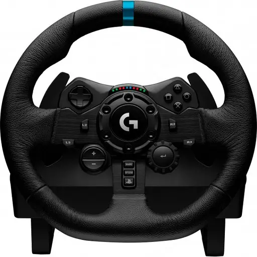 Комплект 3 в 1 Кермо та педалі Logitech G923 Racing Wheel and Pedals for PS4/PS5 + Важіль перемикання передач Logitech G Driving Force Shifter - фото 8
