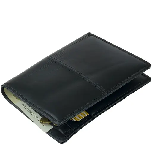 Мужской кожаный кошелек Vintage 9.5х12х3 см acs0015334 - фото 10