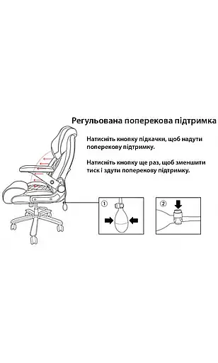 Офисное кресло GT Racer (B-5146 Fabric Black XL) - фото 2
