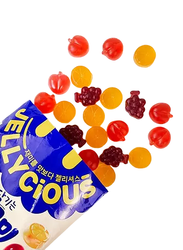 Мармелад Lotte Jellycious Gumi Gumi Mix Jelly 70 г - фото 2