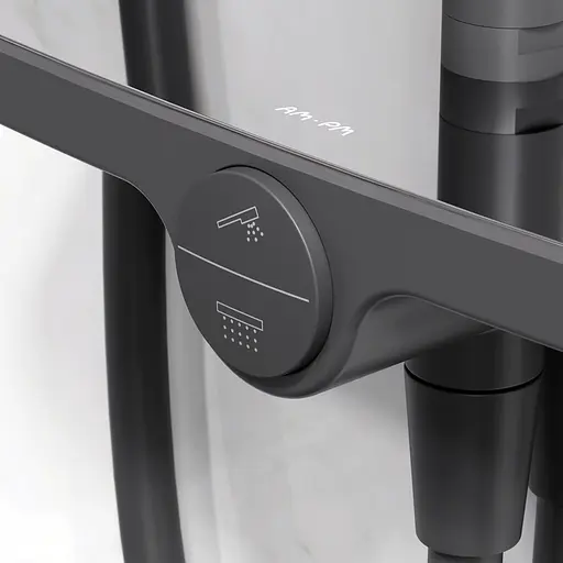 Душова система Am.Pm ShowerSpot без змішувача Like black F0780222, Чорний матовий - фото 5