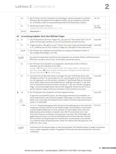 Schritte international Neu 1. Lehrerhandbuch - фото 5