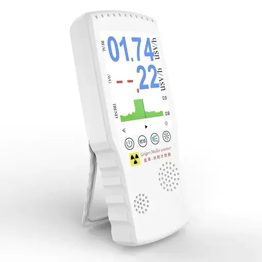 Дозиметр радиации Meterk Air-02 с большим LCD-экраном на аккумуляторе - фото 3
