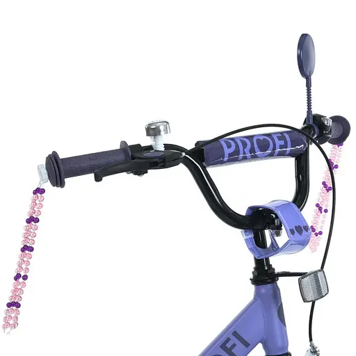 Велосипед дитячий MB 20043-1 колеса 20 дюймів, фіолетовий - фото 5