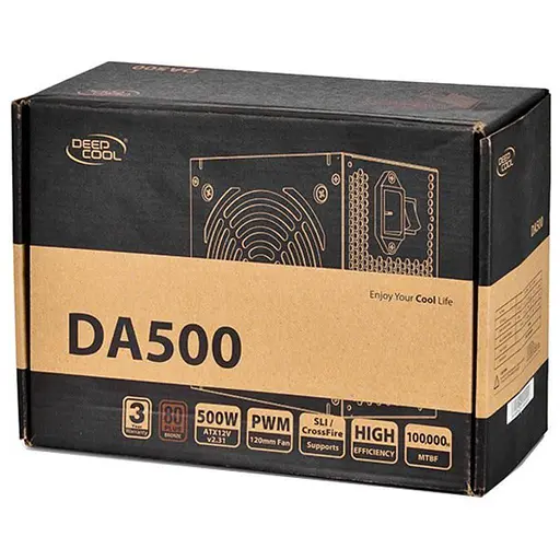 Блок питания Deepcool 500W 80 PLUS Bronze (DA500) Б/у - фото 6