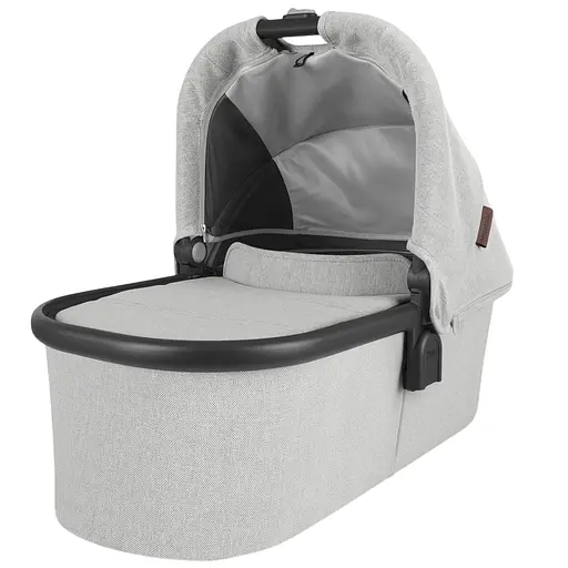 Люлька Uppababy Carrycot-Anthony-White and Grey Chanille Carbon Frame (0920-BAS-EU-ATH) - фото 1