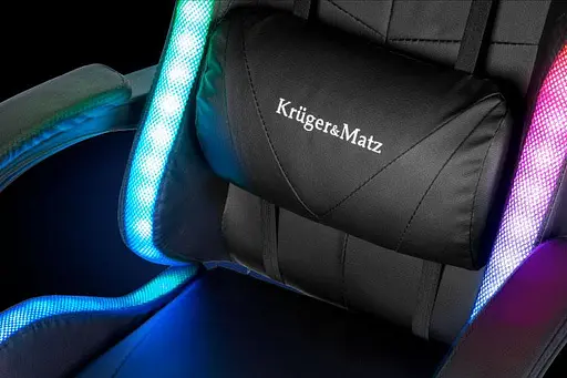 Кресло геймерское Kruger & Matz GX-150 с подсветкой RGB - фото 10