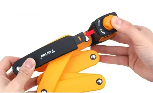 Складной замок для велосипеда Tonyon TY3876 Велозамок - фото 7