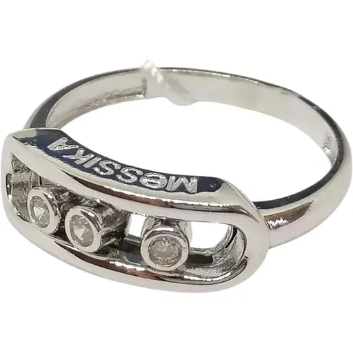 Золотое кольцо Столичная Ювелирная Фабрика с фианитами. 154308Б 17,5