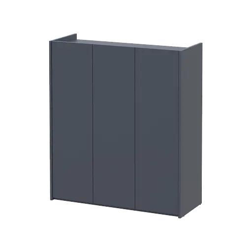 Тумба для обуви Doros Кассель Графит 3 ДСП 97х40х110 (41516211)